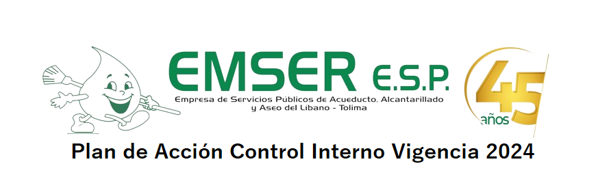 Plan de accion Control Interno vigencia 2024