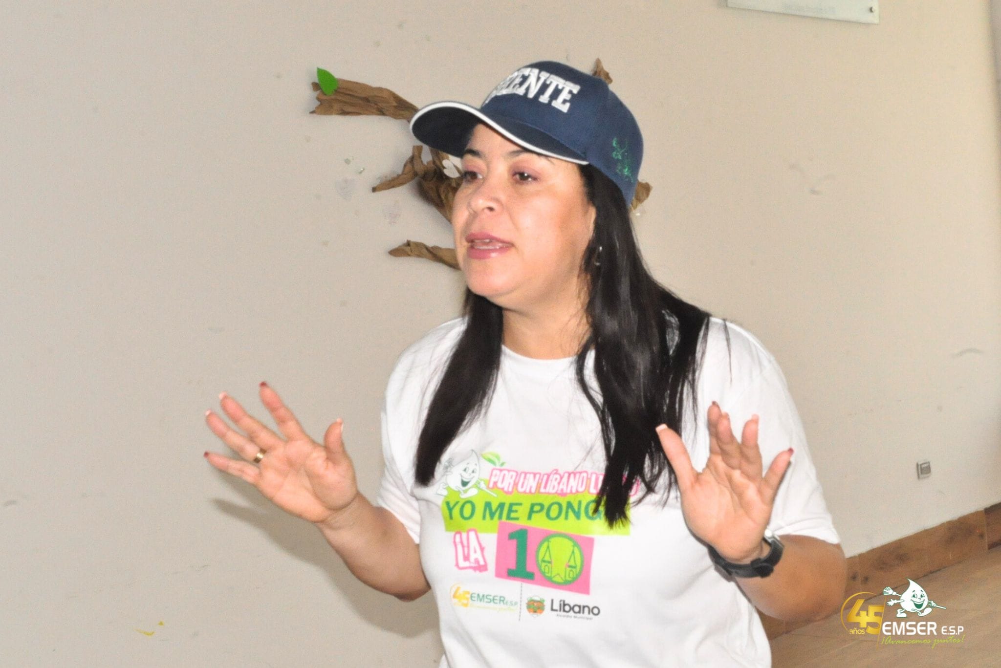 Toma ambiental y lanzamiento de la campaña "Por un Líbano limpio, Yo me pongo la 10"