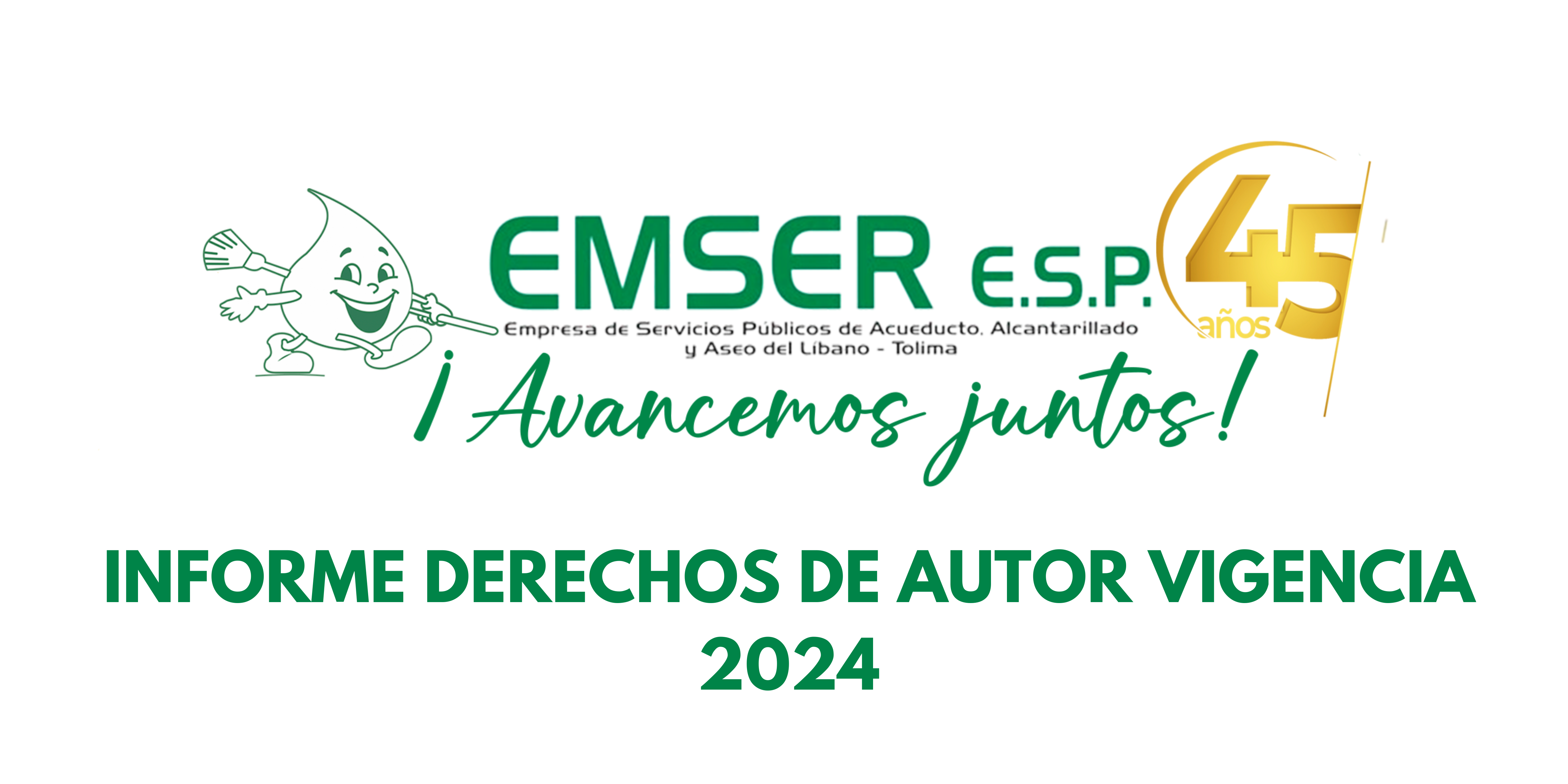 Informe derechos de autor vigencia 2024