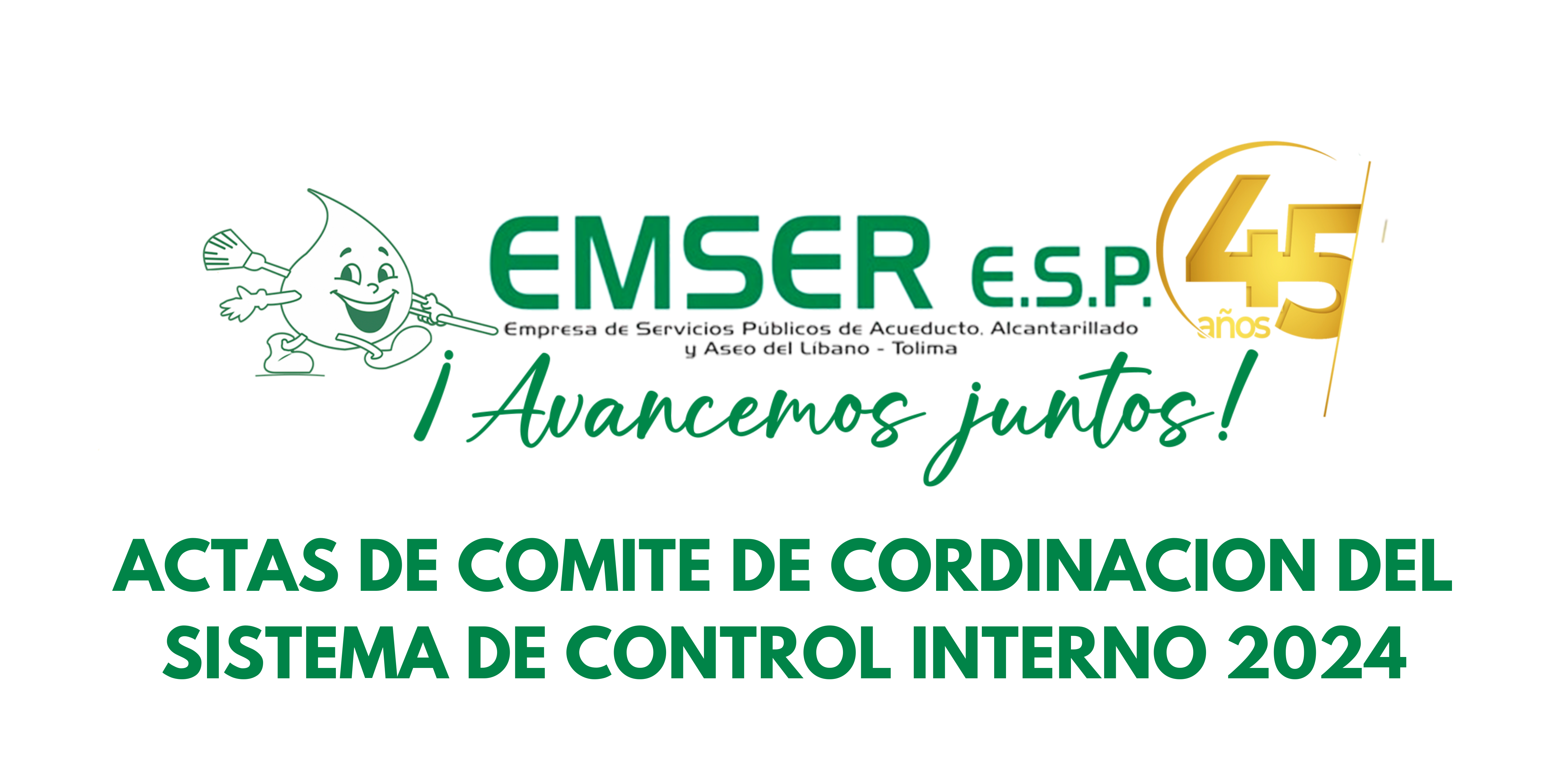 Actas de comite de cordinacion del sistema de Control Interno 2024