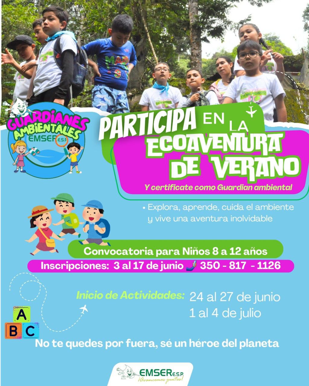 ¡Conviértete en un Guardián del Planeta!