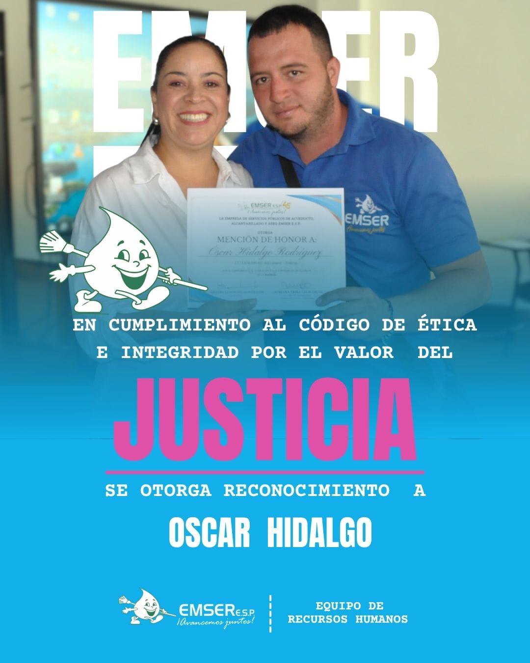 ¡Gracias por actuar con ética y corazón por la empresa y la comunidad libanense!