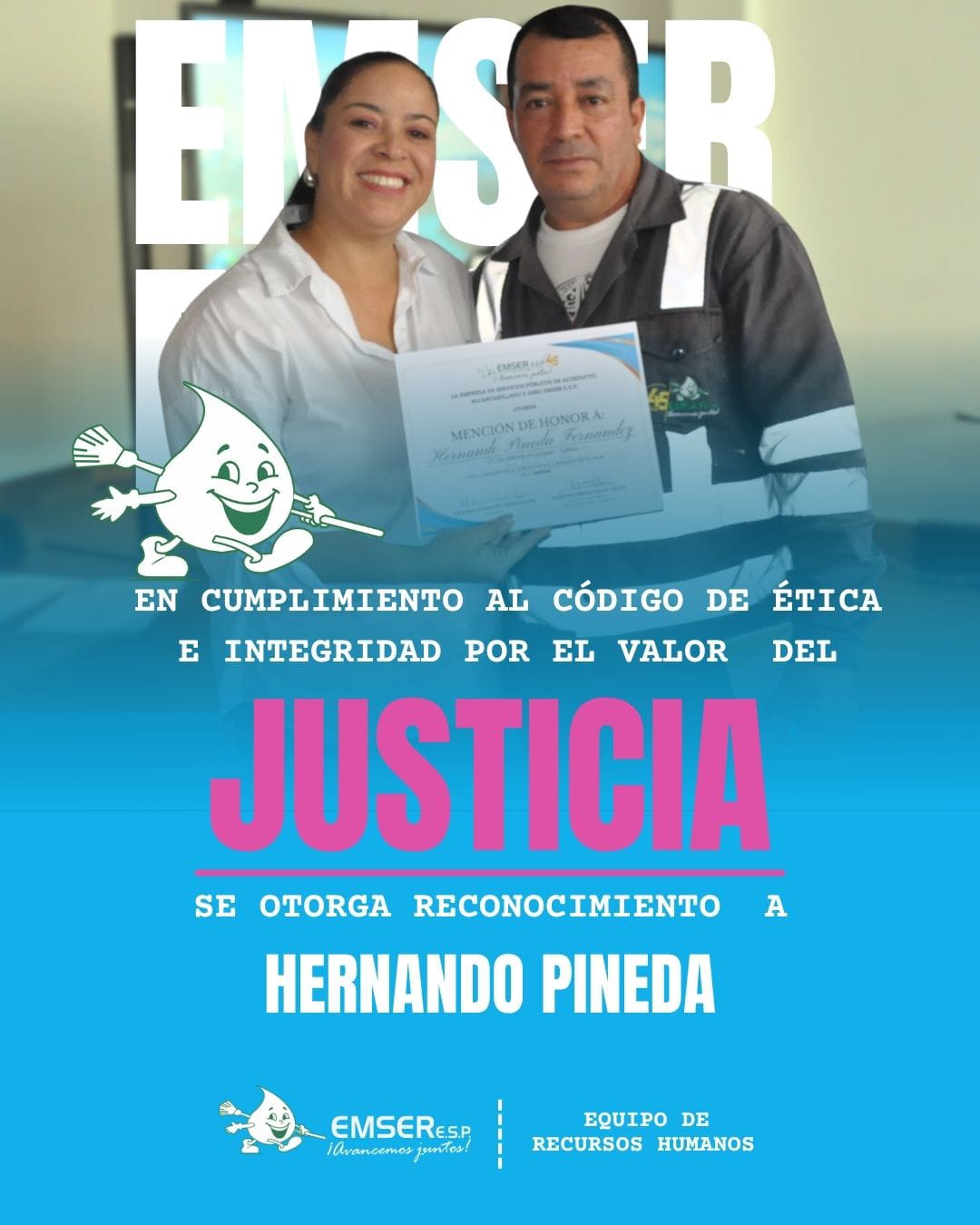 ¡Gracias por actuar con ética y corazón por la empresa y la comunidad libanense!
