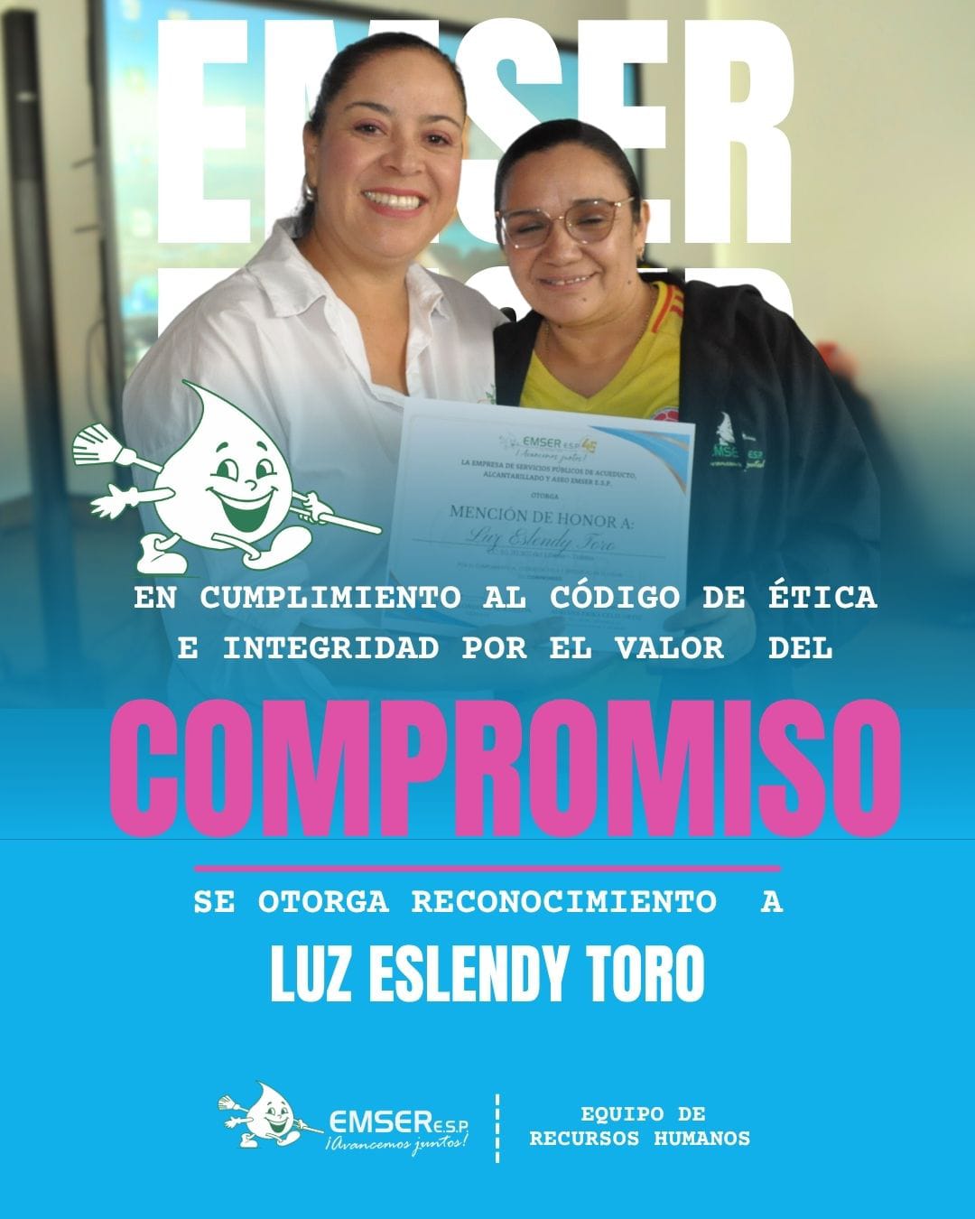 ¡Gracias por actuar con ética y corazón por la empresa y la comunidad libanense!