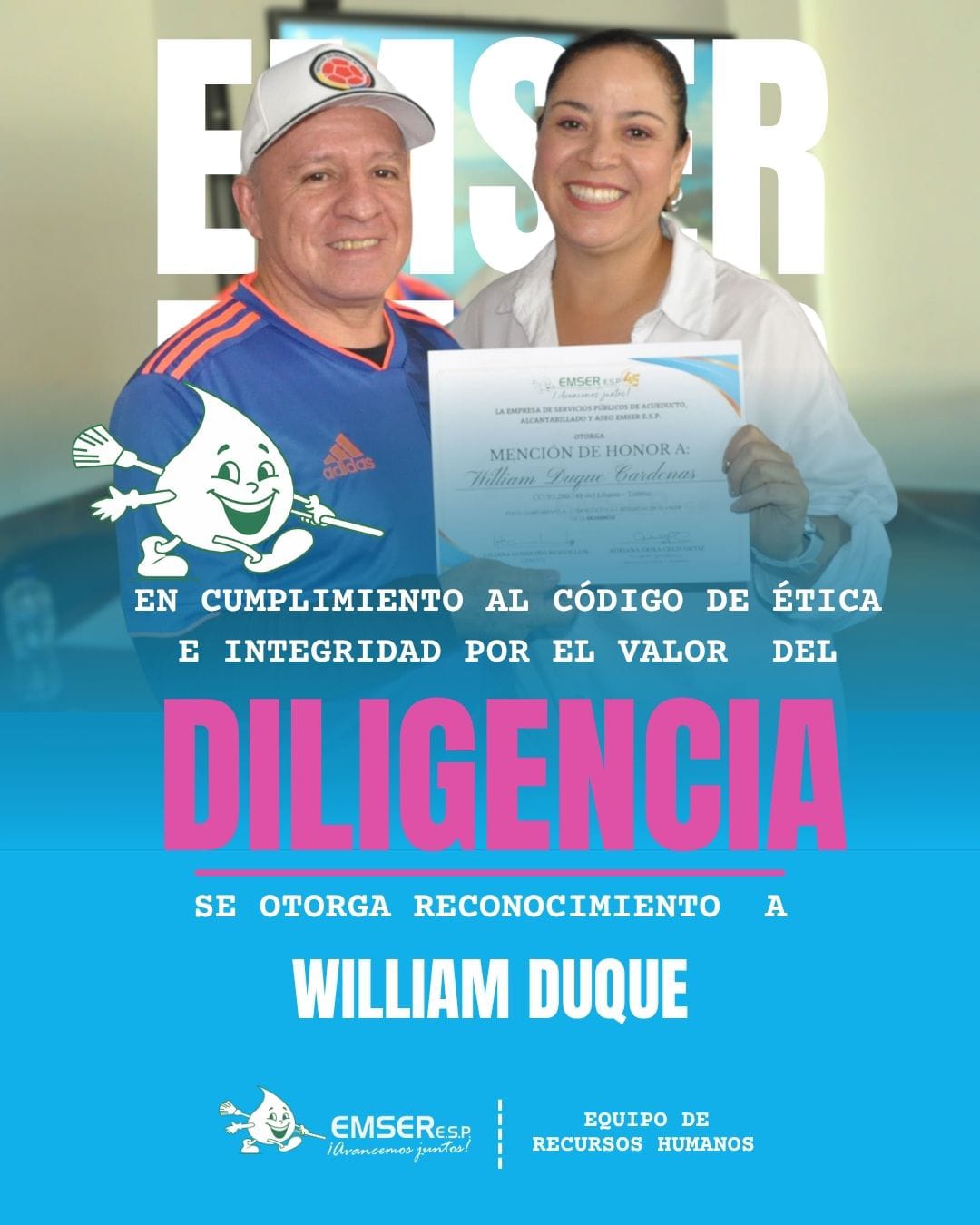 ¡Gracias por actuar con ética y corazón por la empresa y la comunidad libanense!