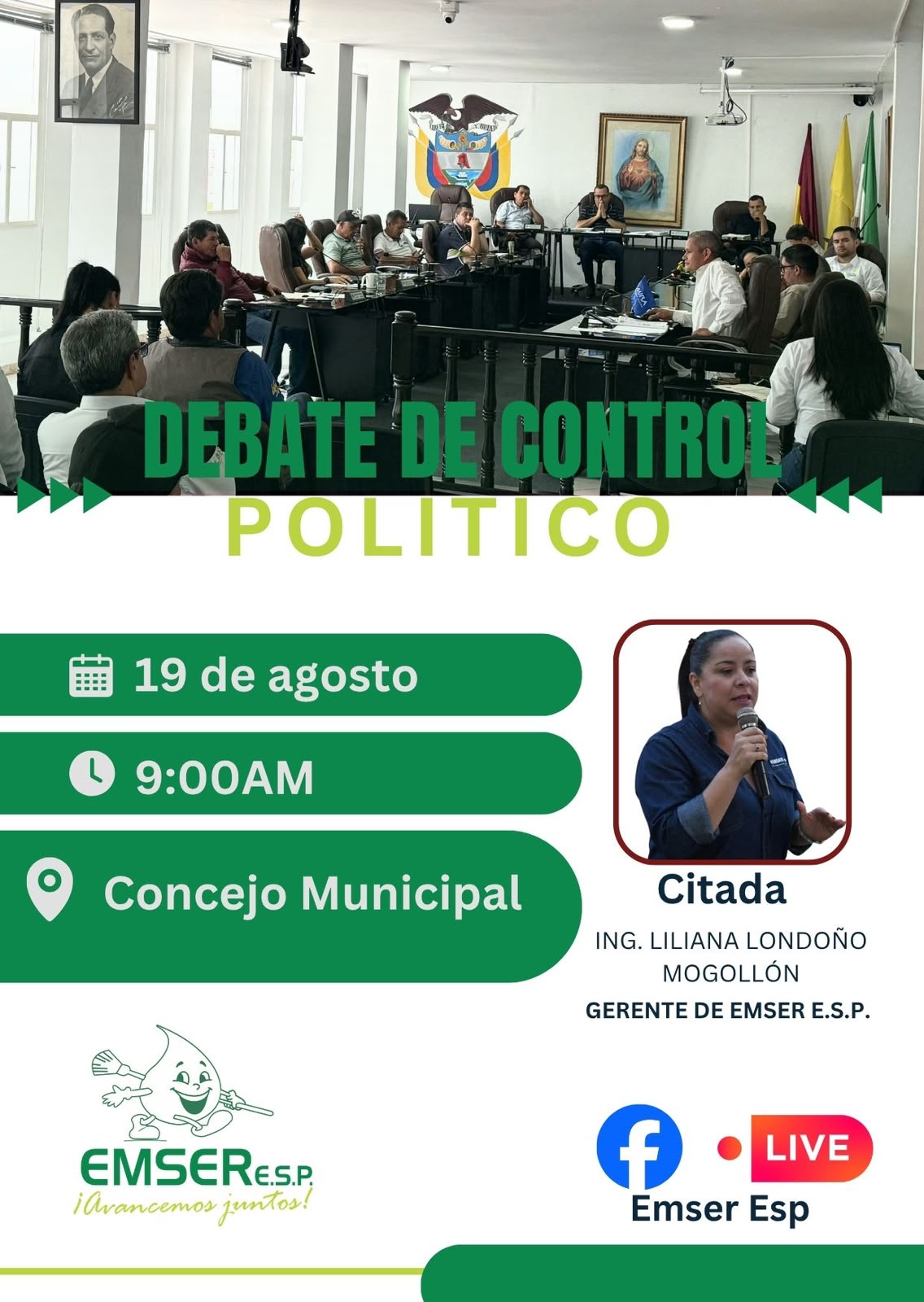 Debate de control politico
