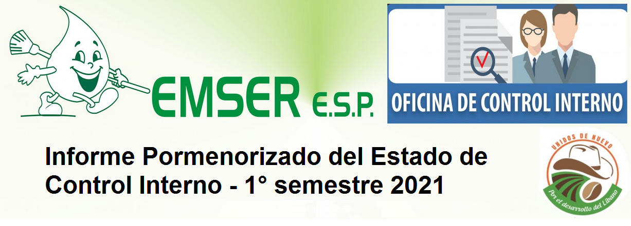 Informe Pormenorizado del Estado de Control Interno - 1° semestre 2021