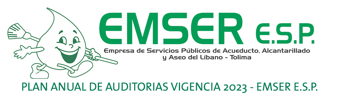 Plan anual de auditorias vigencia 2023 - EMSER E.S.P.