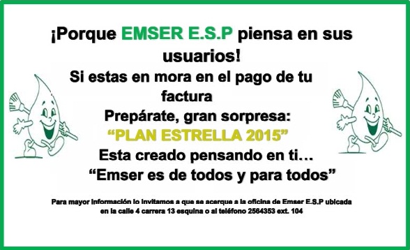 Prepárate, gran sorpresa: “Plan Estrella 2015”